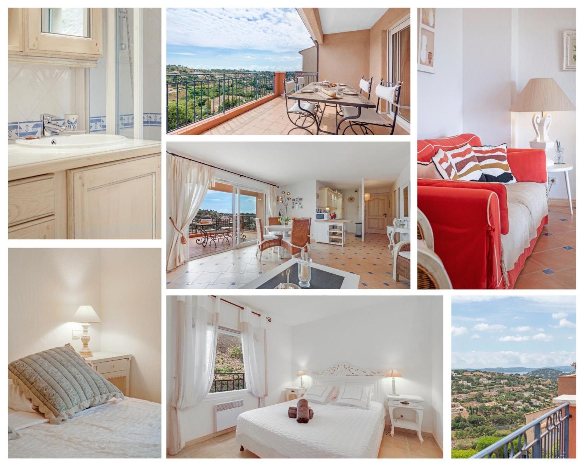 Les Cigales, Superbe Vue - Golfe De Sainte-Maxime Appartement Buitenkant foto