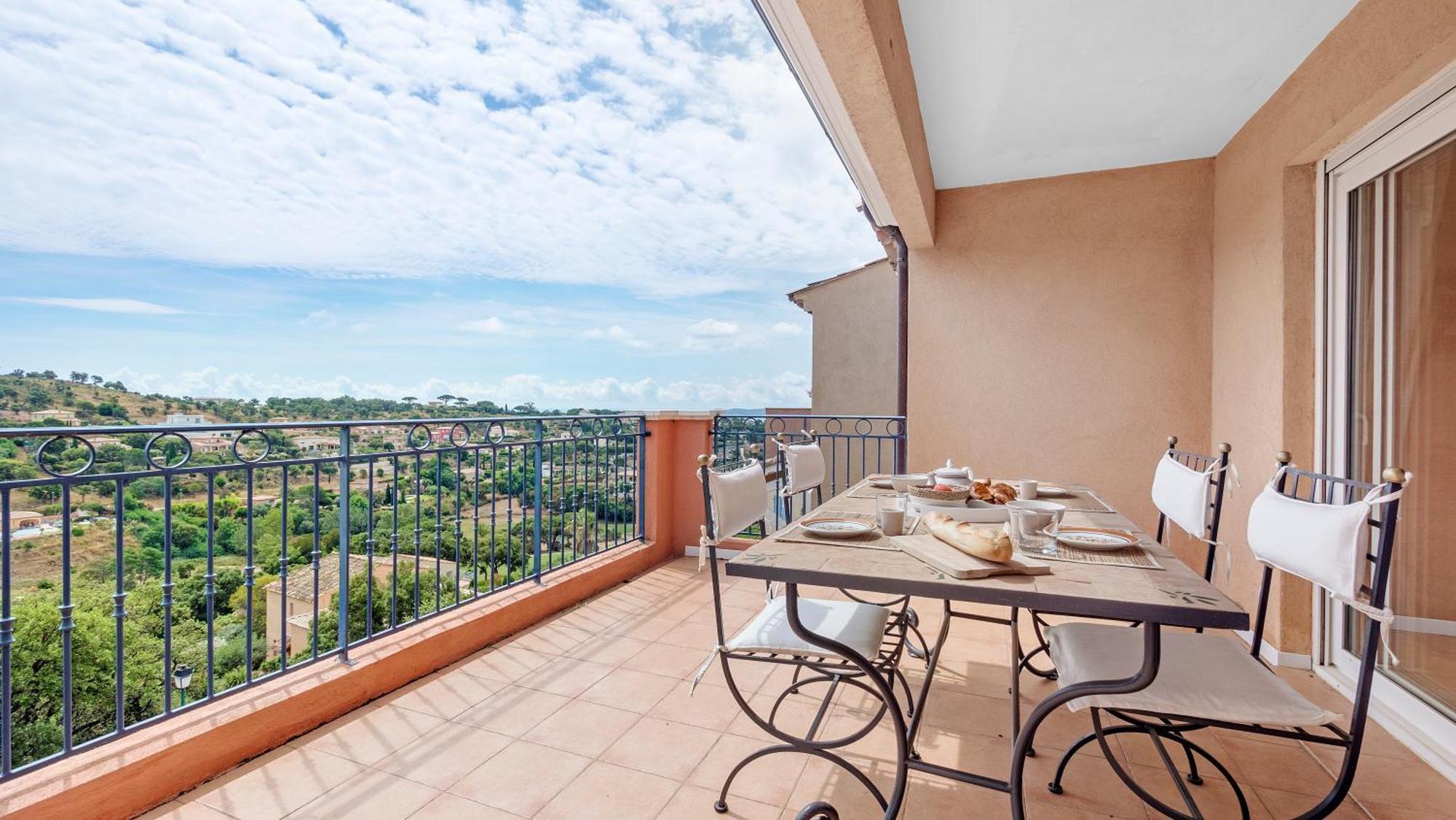 Les Cigales, Superbe Vue - Golfe De Sainte-Maxime Appartement Buitenkant foto